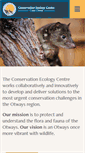 Mobile Screenshot of conservationecologycentre.org